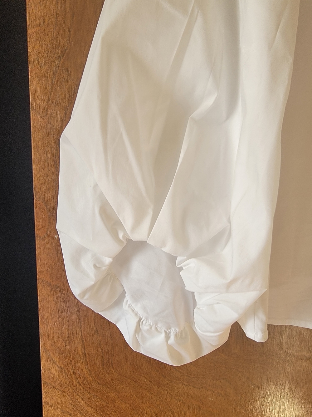 Worthington White Balloon Sleeve Blouse - Picture 3 of 3
